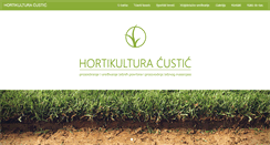Desktop Screenshot of hortikultura-custic.com
